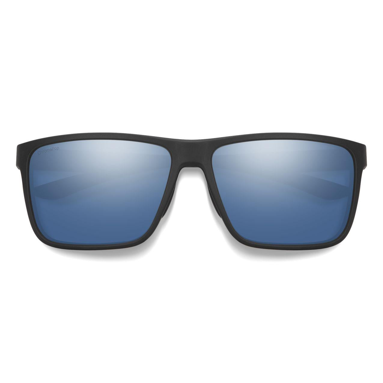 203682DL561QG - Matte Black - ChromaPop Polarized Blue Mirror