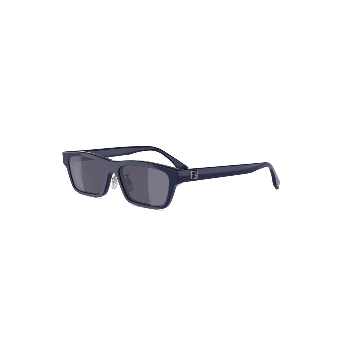 90X - Shiny Blue - Grey Pattern