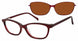 Revolution REV-BEVERLY-w/Clip Eyeglasses