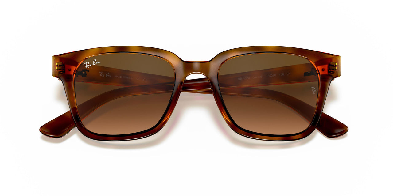 647551 - Yellow Light Havana - Clear Gradient Brown