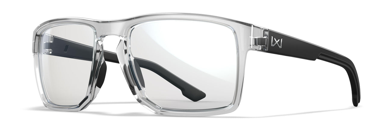 A6OFND30 - Gloss Crystal Clear/black Frame - Clear