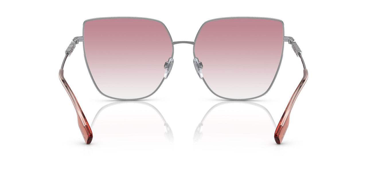 10058D - Silver - Clear Gradient Pink