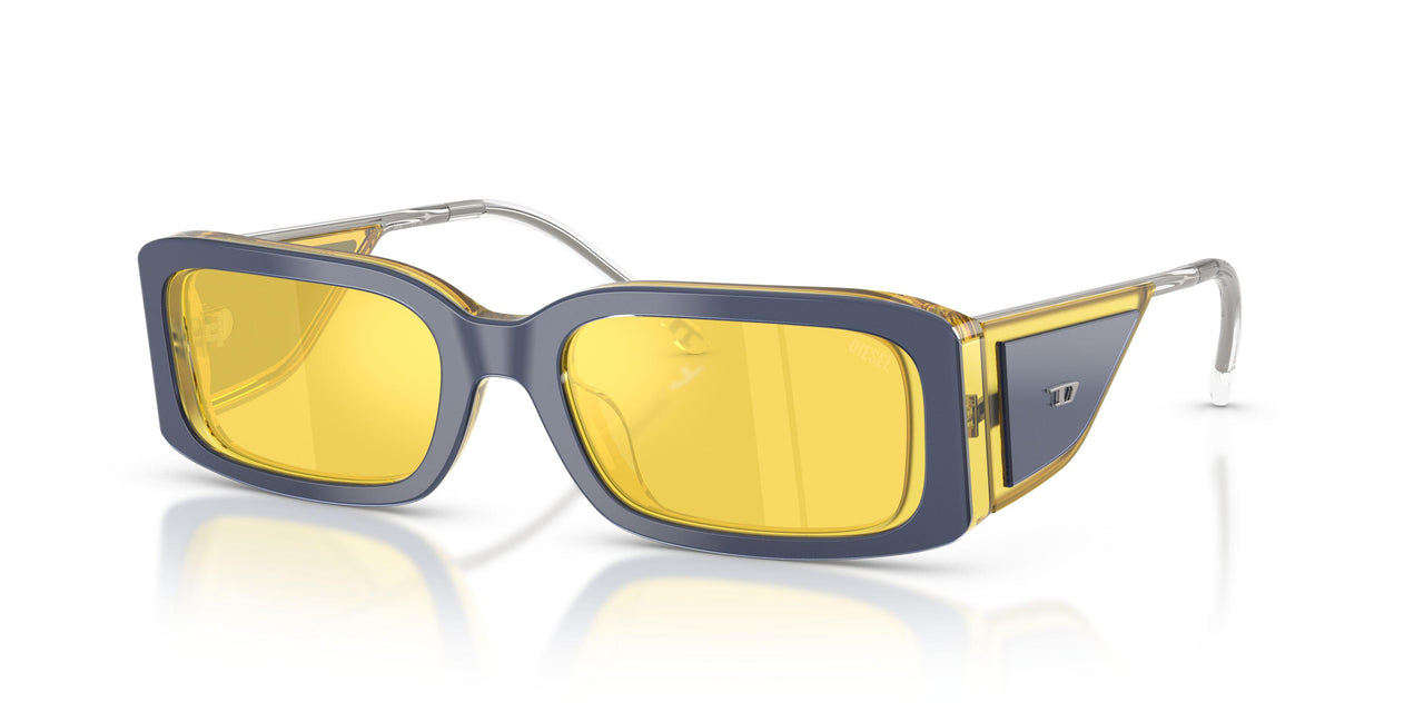 2046V9 - Yellow - Grey Mirror Silver