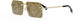 33G - Matte Clear Gold - Brown Mirror