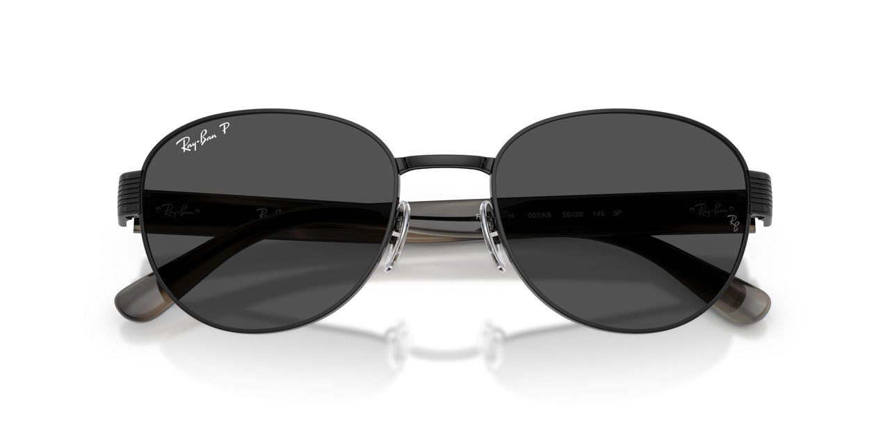002/K8 - Black - Polarized Dark Grey