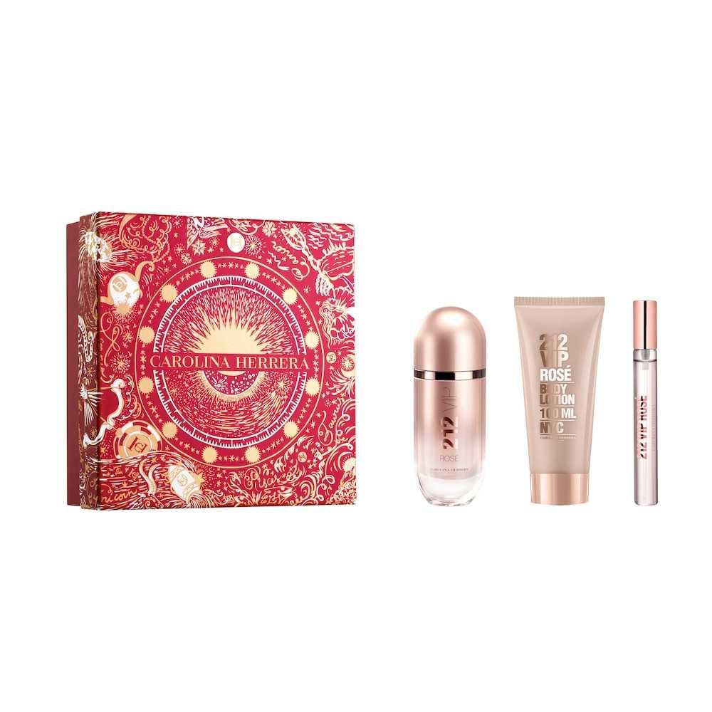 Carolina Herrera 212 VIP Rose 3 Pc. Set