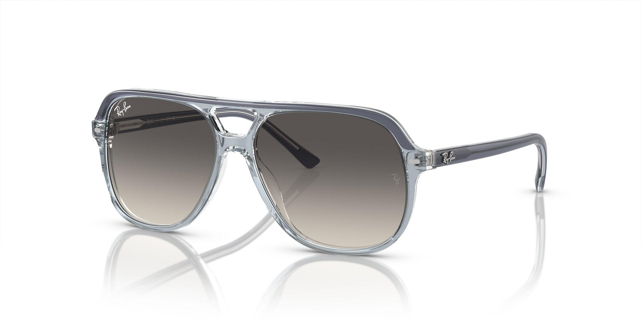 71554L - Top Dark Blue & Brown & Light Grey - Grey/blue