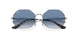 91493F - Silver - Clear Gradient Blue