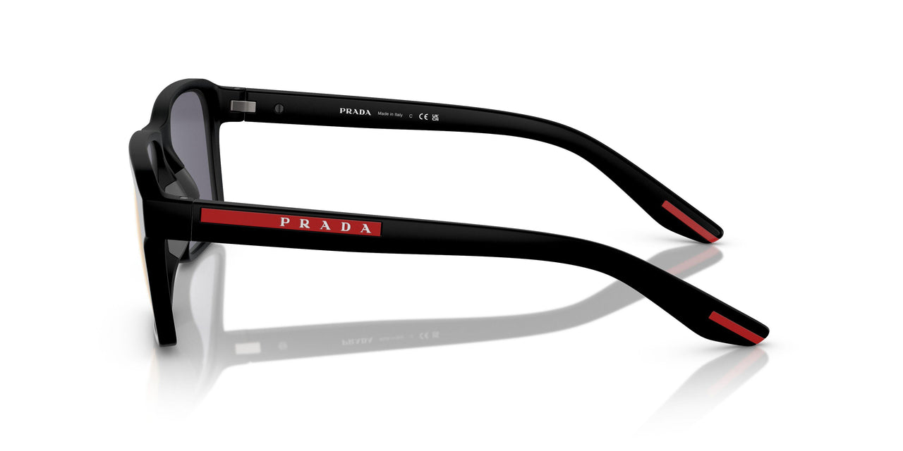 1BO10A - Black - Dark Grey Mirror Red Tuning