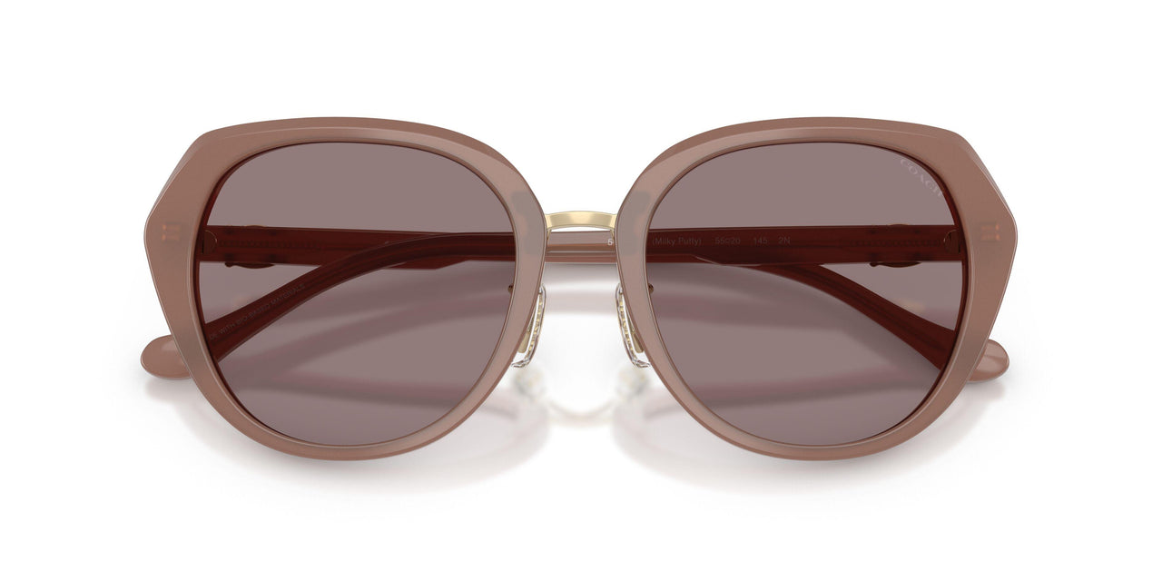 54957N - Brown - Purple Solid