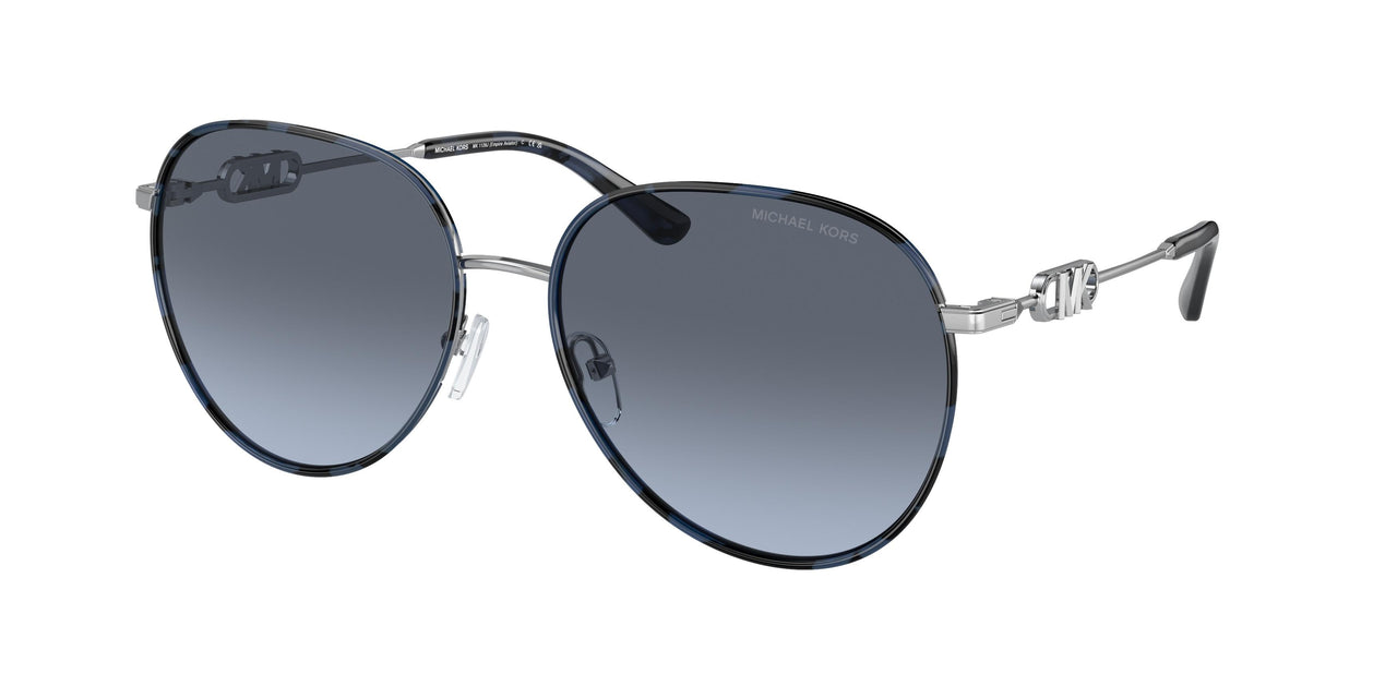 10158F - Silver - Navy Gradient