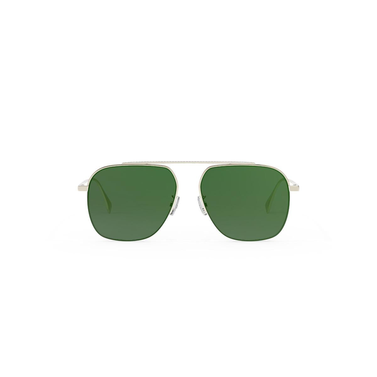 32Q - Shiny Clear Gold - Green Mirror