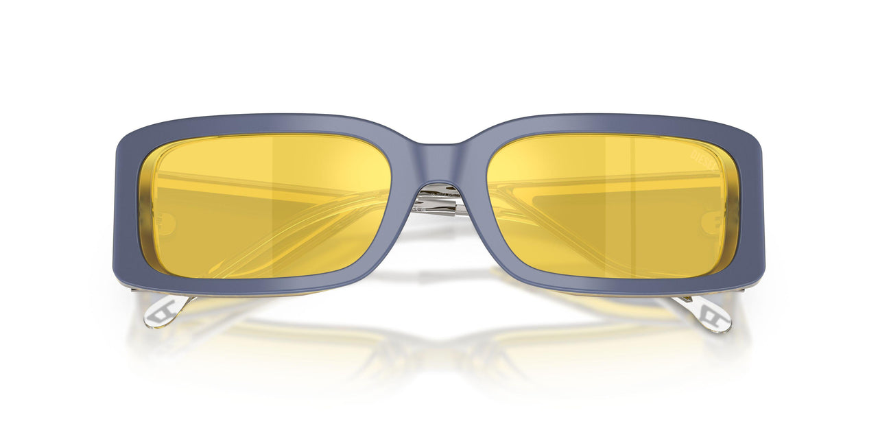 2046V9 - Yellow - Grey Mirror Silver