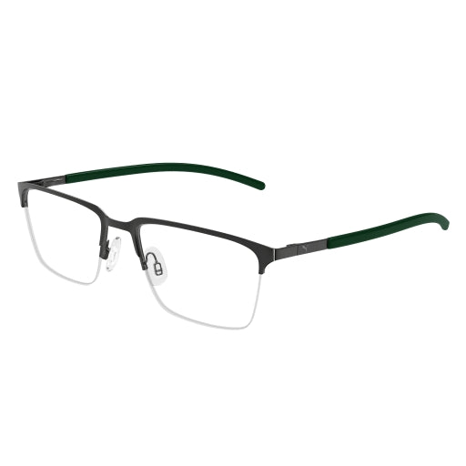 008 - Gunmetal/Green - Transparent
