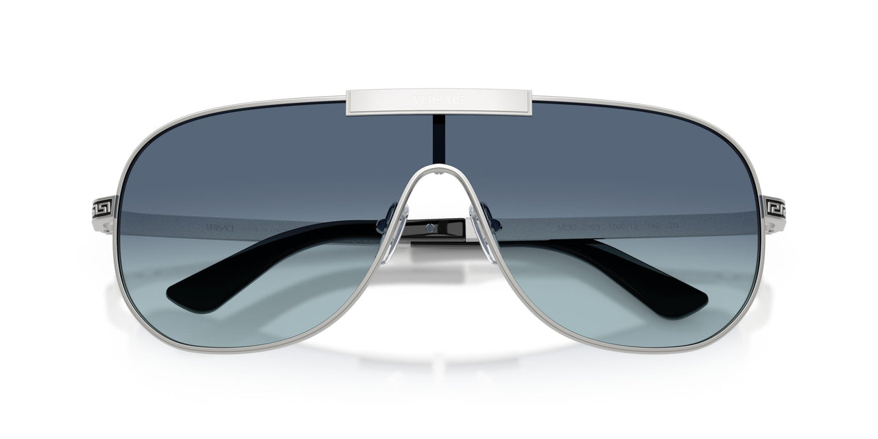 100019 - Silver - Light Blue Gradient Dark Blue