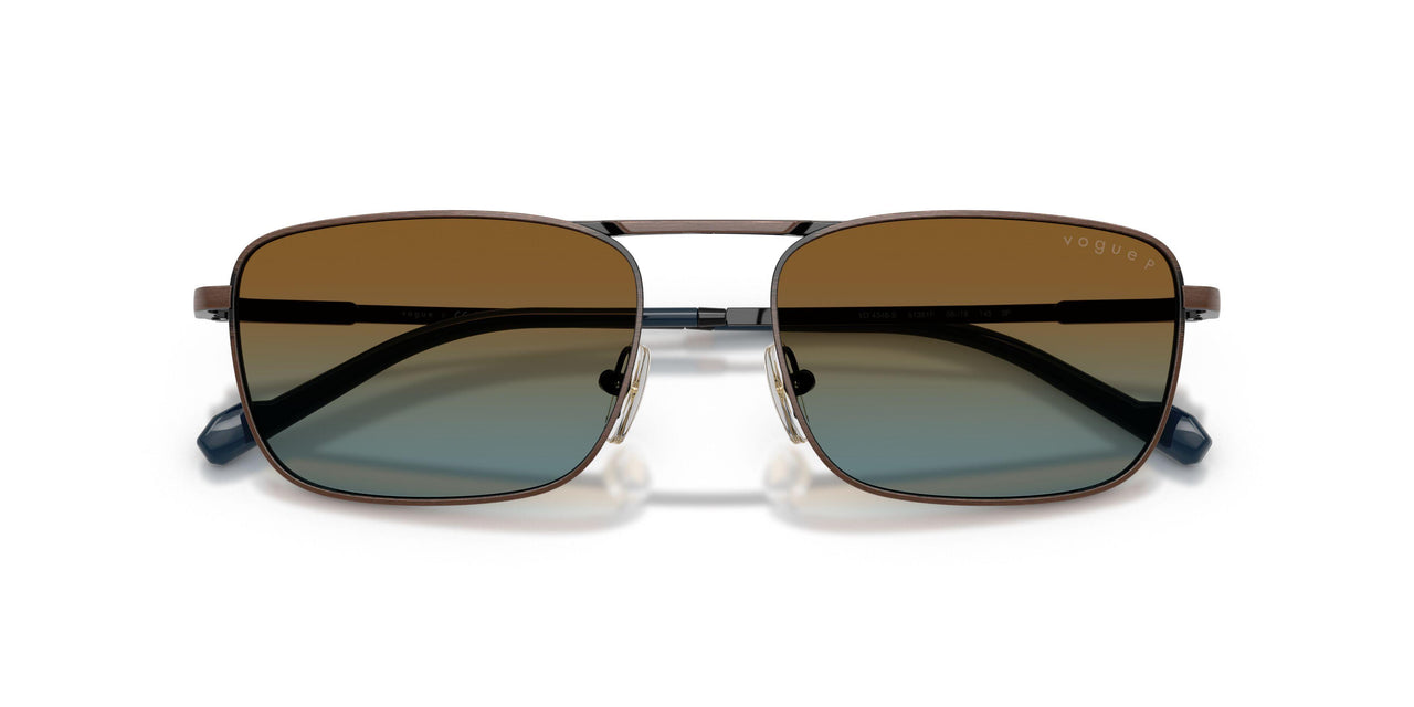 51351F - Brown - Blue Gradient Brown Polarized