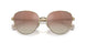 9116B8 - Gold - Gradient Brown Mirror Silver