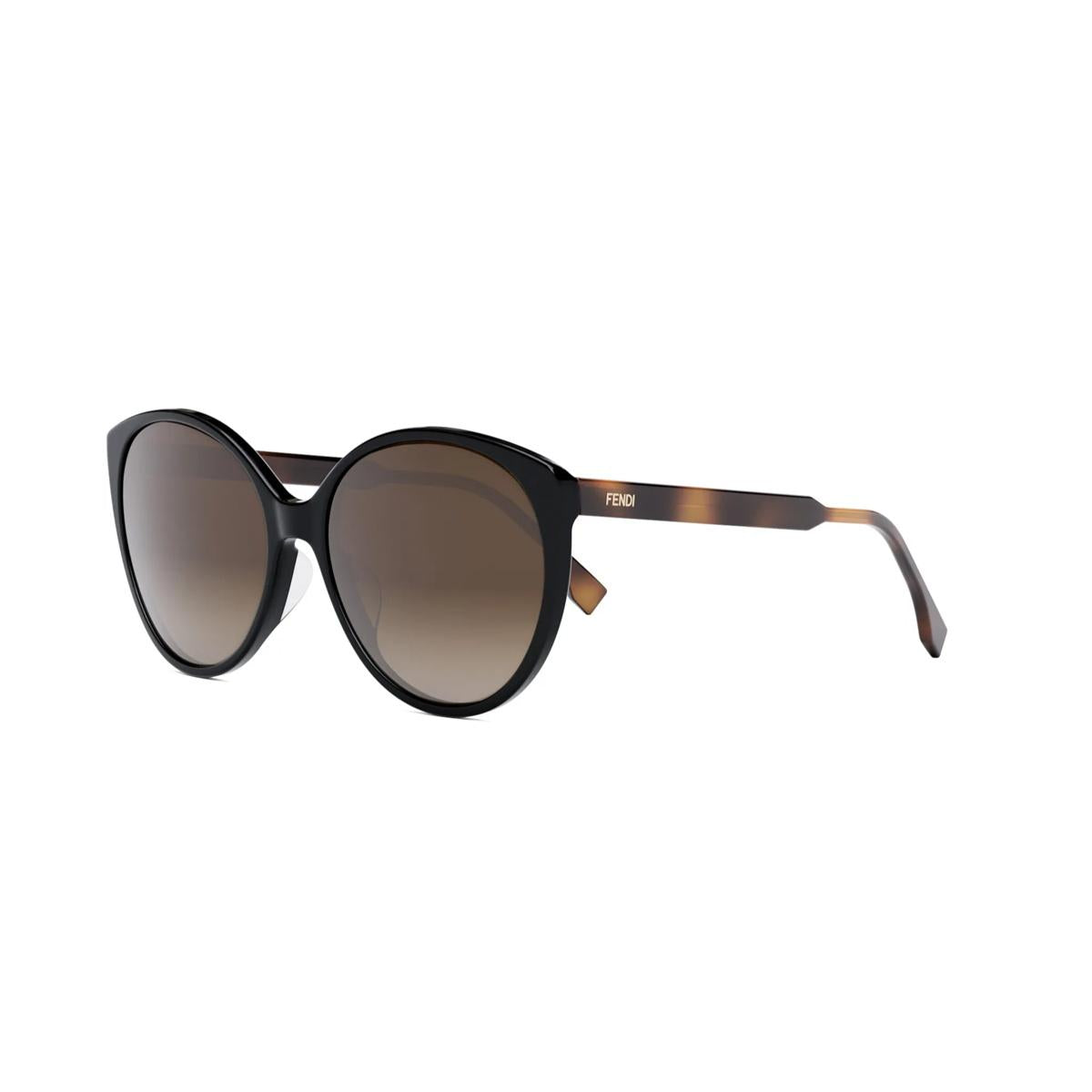 01F - Shiny Black - Gradient Brown