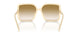 198513 - White - Clear Gradient Light Brown