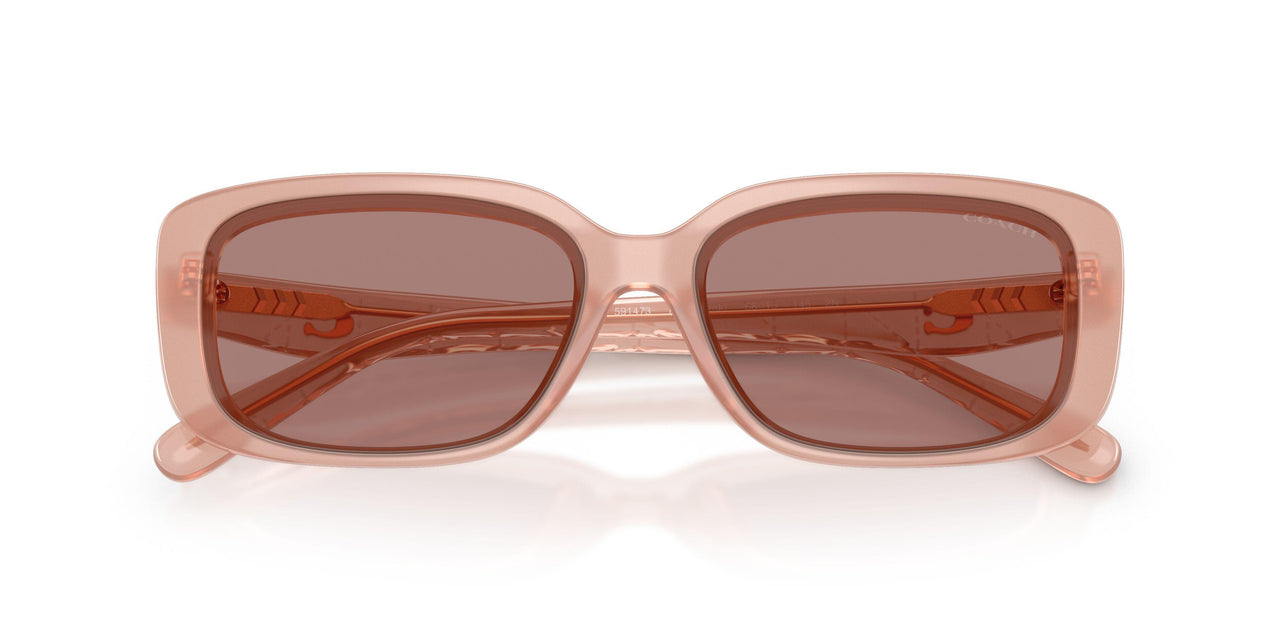 591473 - Pink - Light Brown Solid