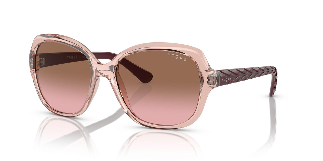 286414 - Transparent Pink - Pink gradient brown