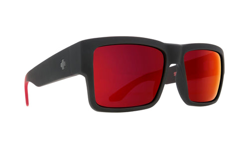 803673 - Soft Matte Black/red Fade - Happy Gray Green with Red Flash
