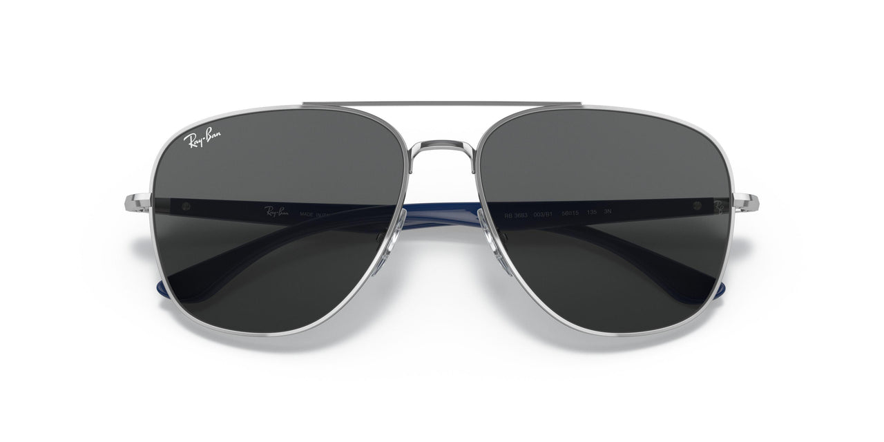 003/B1 - Silver - Dark Grey