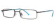 MTTGNMTLBL - Matte Gunmetal/Blue