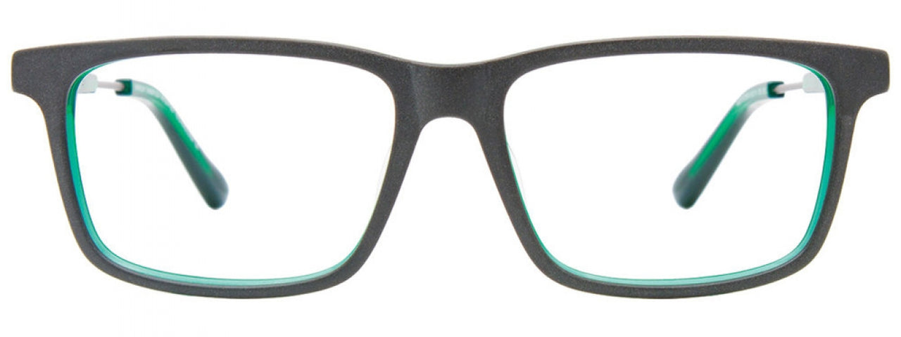 90 - Matt Black & Crystal Green