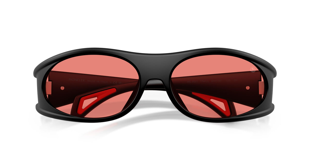 504784 - Black - Solid Red