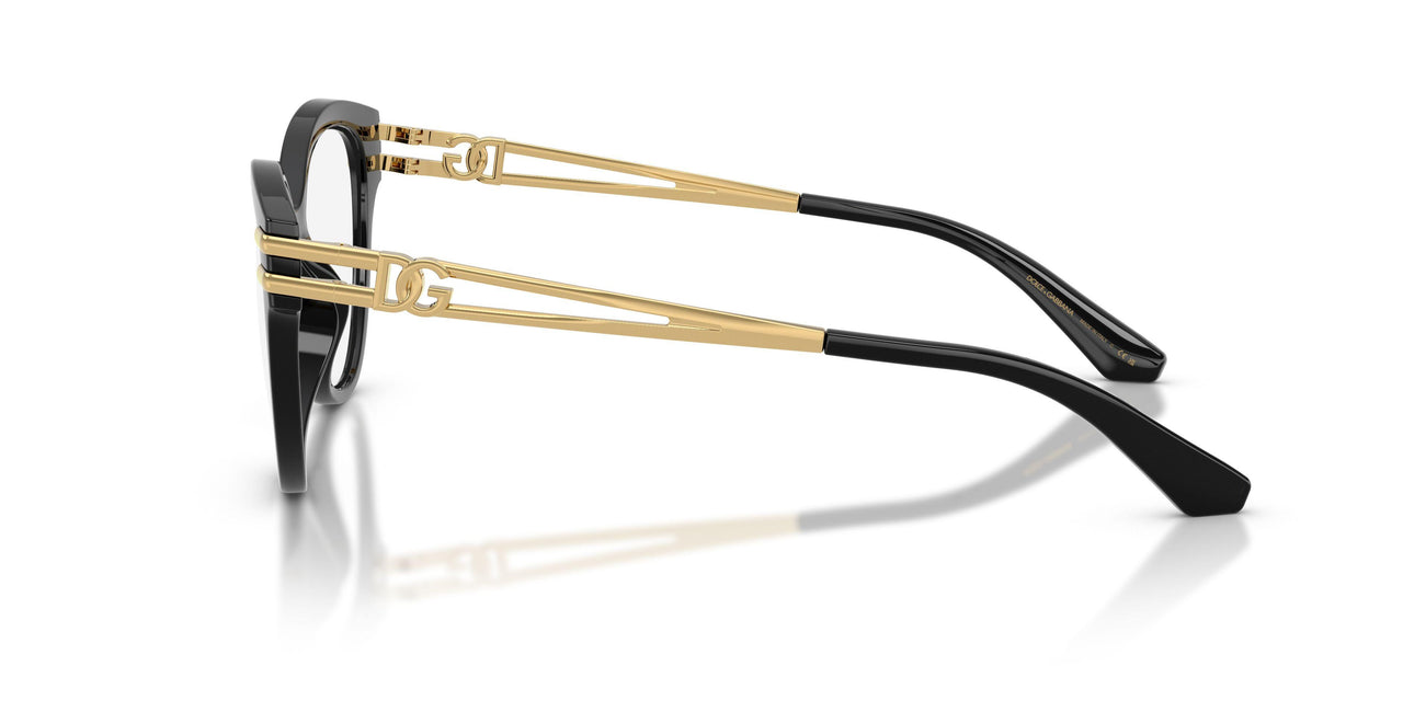 501 - Black - Clear Blue Light Filter