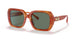 56603H - Honey - Dark Green Solid