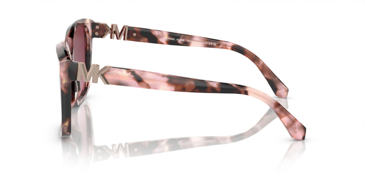 39468H - Pink Pearlized Tortoise - Dark Grey Solid