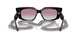 500058 - Black - Clear Gradient Fuxia Mirror Silver
