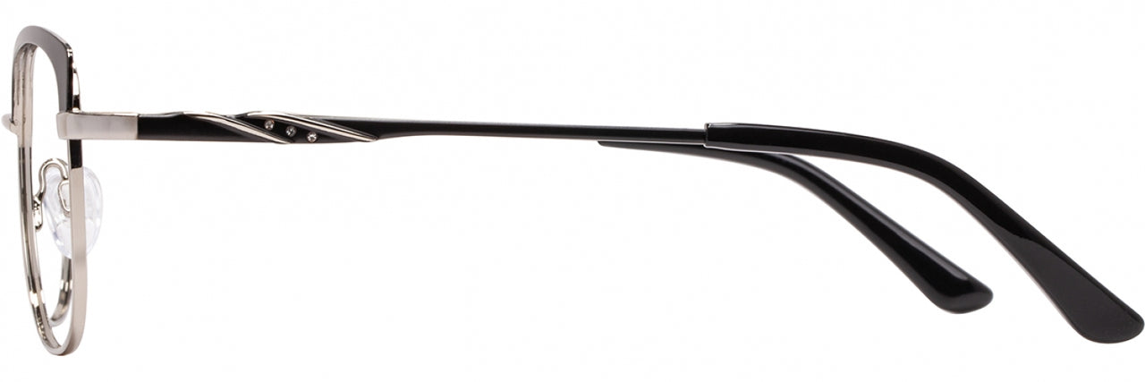 3 - Black / Chrome