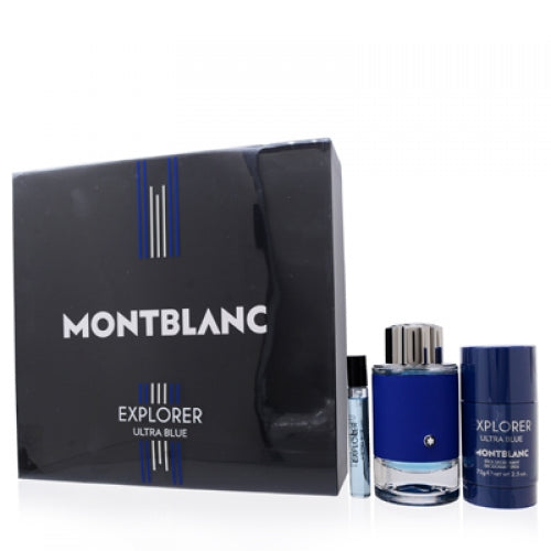 Mont Blanc Explorer Ultra Blue Set