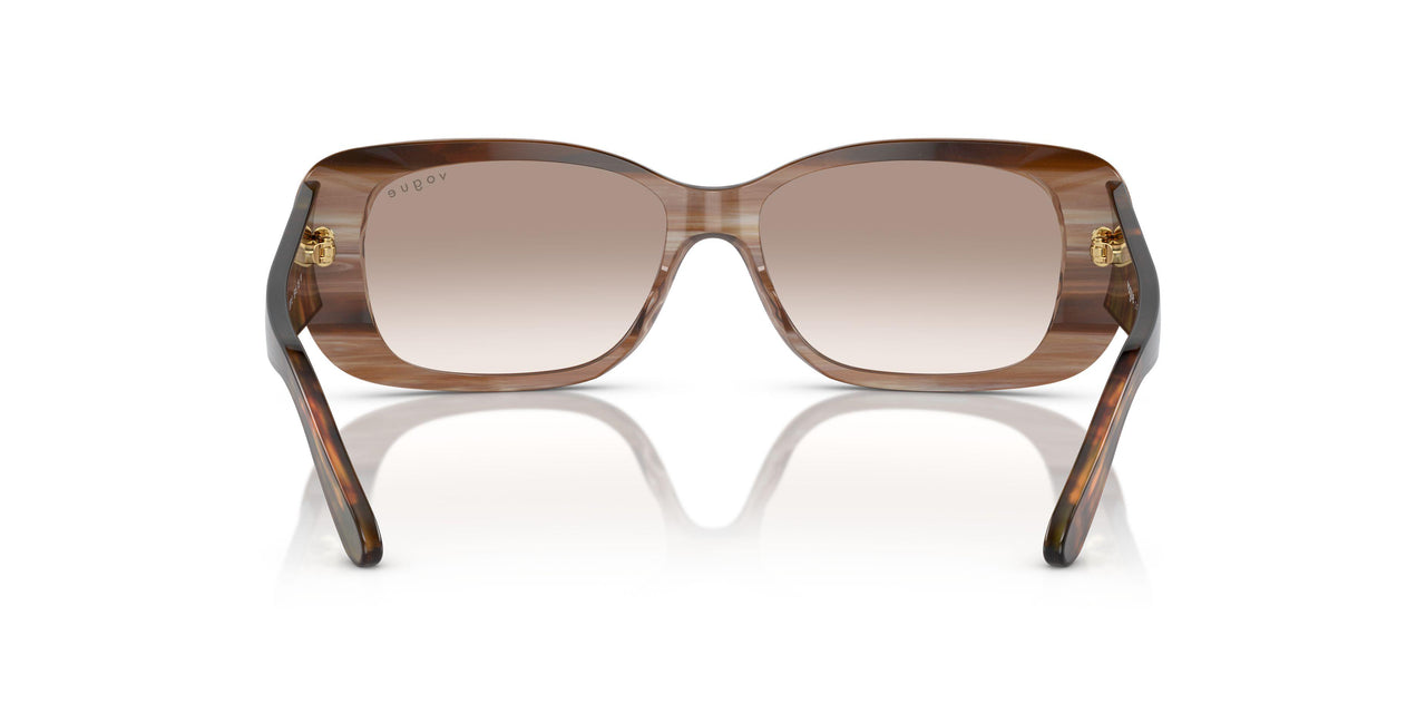 307113 - Brown Horn - Clear Gradient Brown
