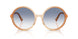26G80O - Brown - Clear Gradient Light Blue