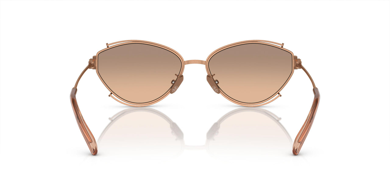 33513D - Copper - Brown Mirror Gradient Silver