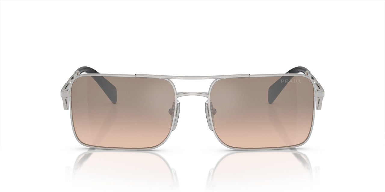 1BC8J1 - Silver - Brown Mirror Silver Gradient