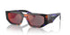 06V40E - Orange - Dark Grey Mirror Blue/red
