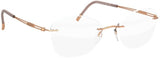 Silhouette TNG 2018 Chassis Rimless 5521 Eyeglasses