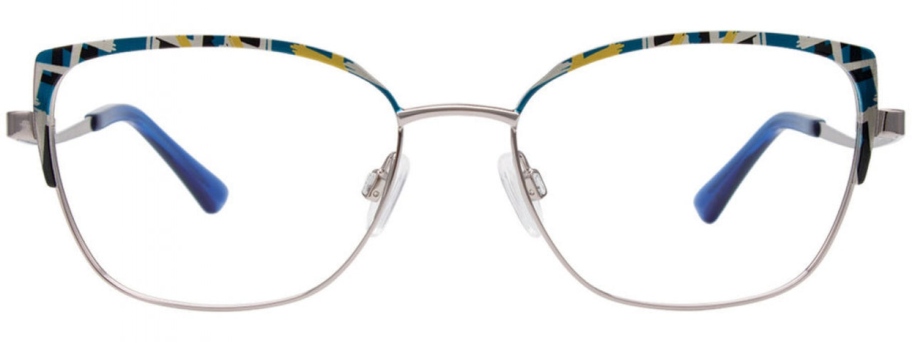 50 - Steel & Blue Pattern
