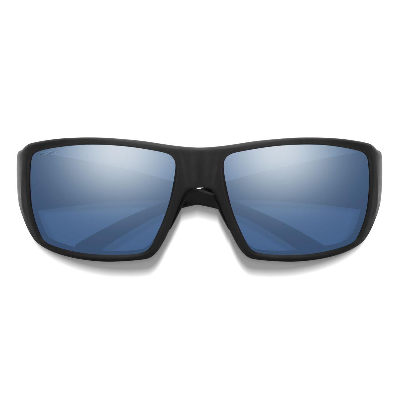 204448DL563QG - Matte Black - ChromaPop Polarized Blue Mirror