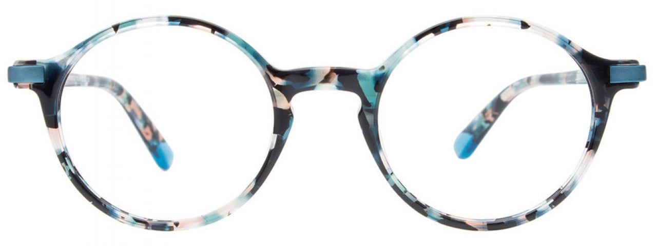 60 - Turquoise Mix Pattern & Light Blue