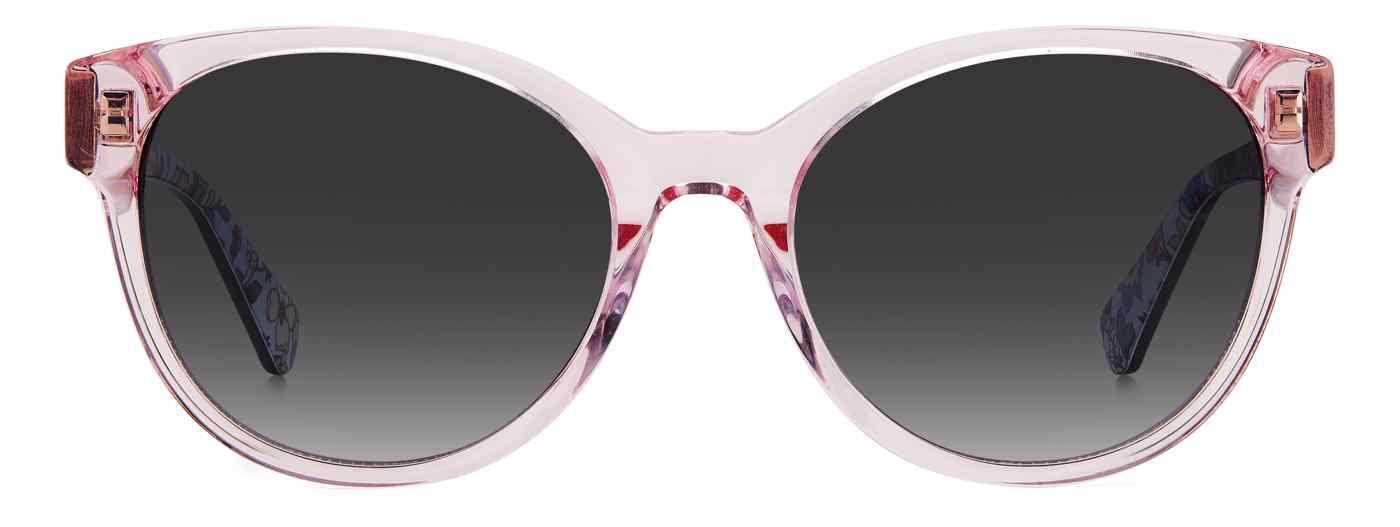 kate spade Nathalie/G/S Pink-Tinted Clear Frame Sunglasses Kate Spade New York NATHALIE/G/S 035J 9O Women main image 4