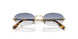 ZVN80O - Gold - Clear Gradient Light Blue