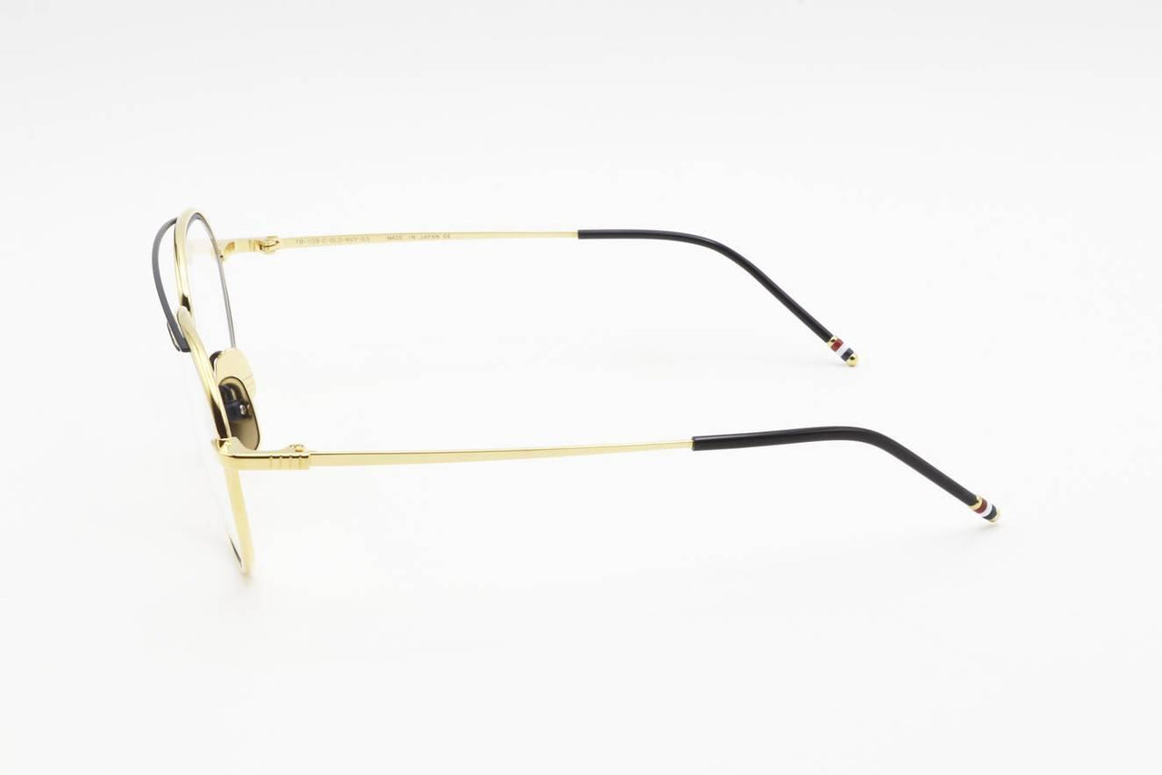 GLDNVY - YELLOW GOLD MATTE NAVY