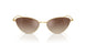 5332Q1 - Gold - Dark Brown Gradient Mirror