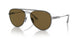 16F01T - Gunmetal - Dark Brown